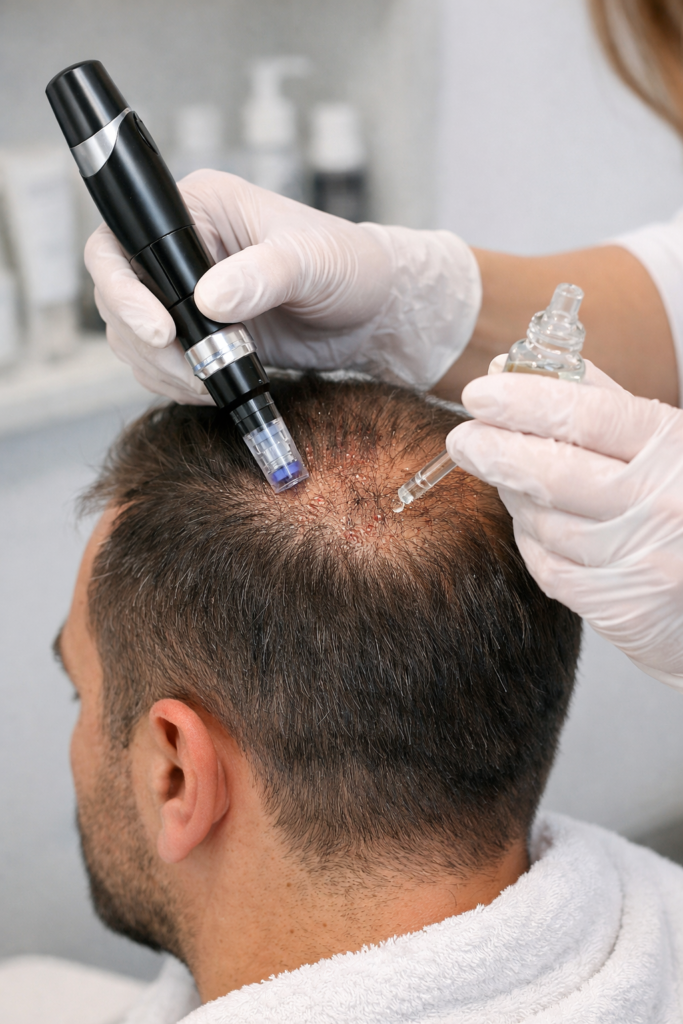 tratamiento capilar dermapen